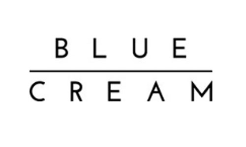 Blue and Cream